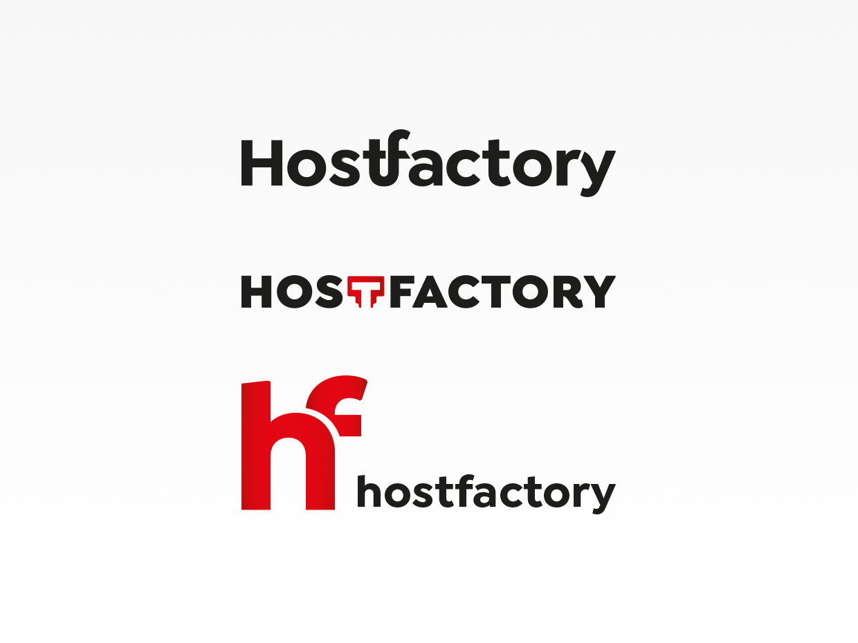 Rebranding - Logoentwicklung - Hostfactory